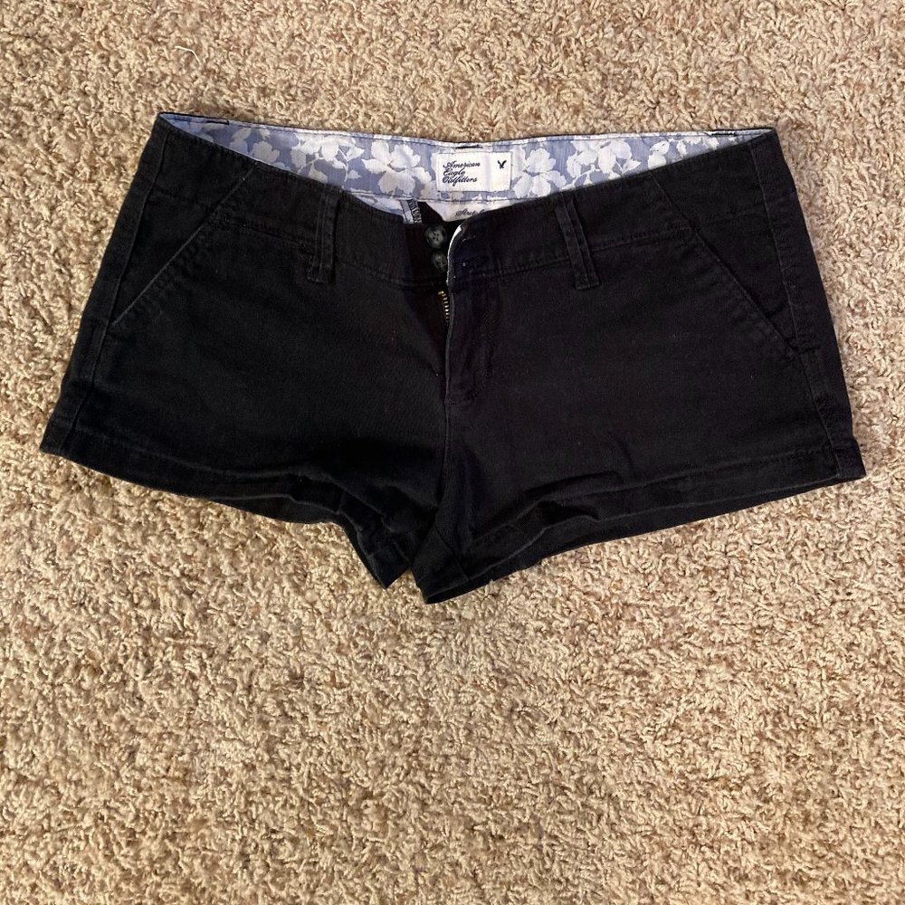American Eagle Black Shorts